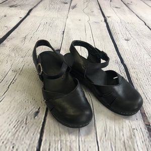 Dansko Black Mary Jane clogs